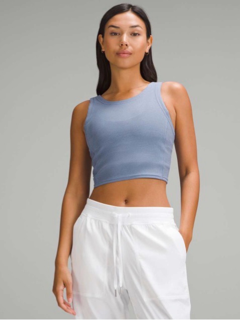 Lululemon Ribbed Softstreme Cropped Tank Top